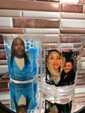 Personalized Design on Hard Plastic Cup -12.6oz (Set of 4)