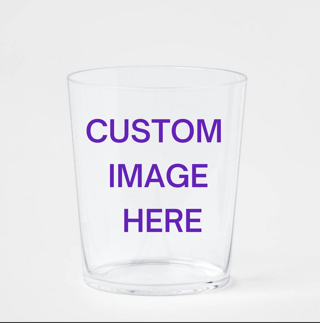 Personalized Design on Hard Plastic Cup -12.6oz (Set of 4)