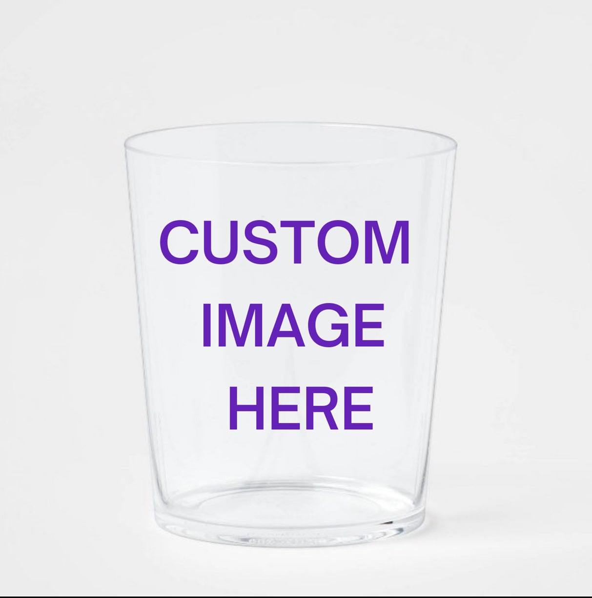 Personalized Design on Hard Plastic Cup -12.6oz (Set of 4)